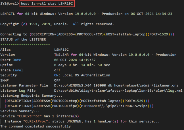 Why my Oracle Database is not dynamically registered with the Listener ...